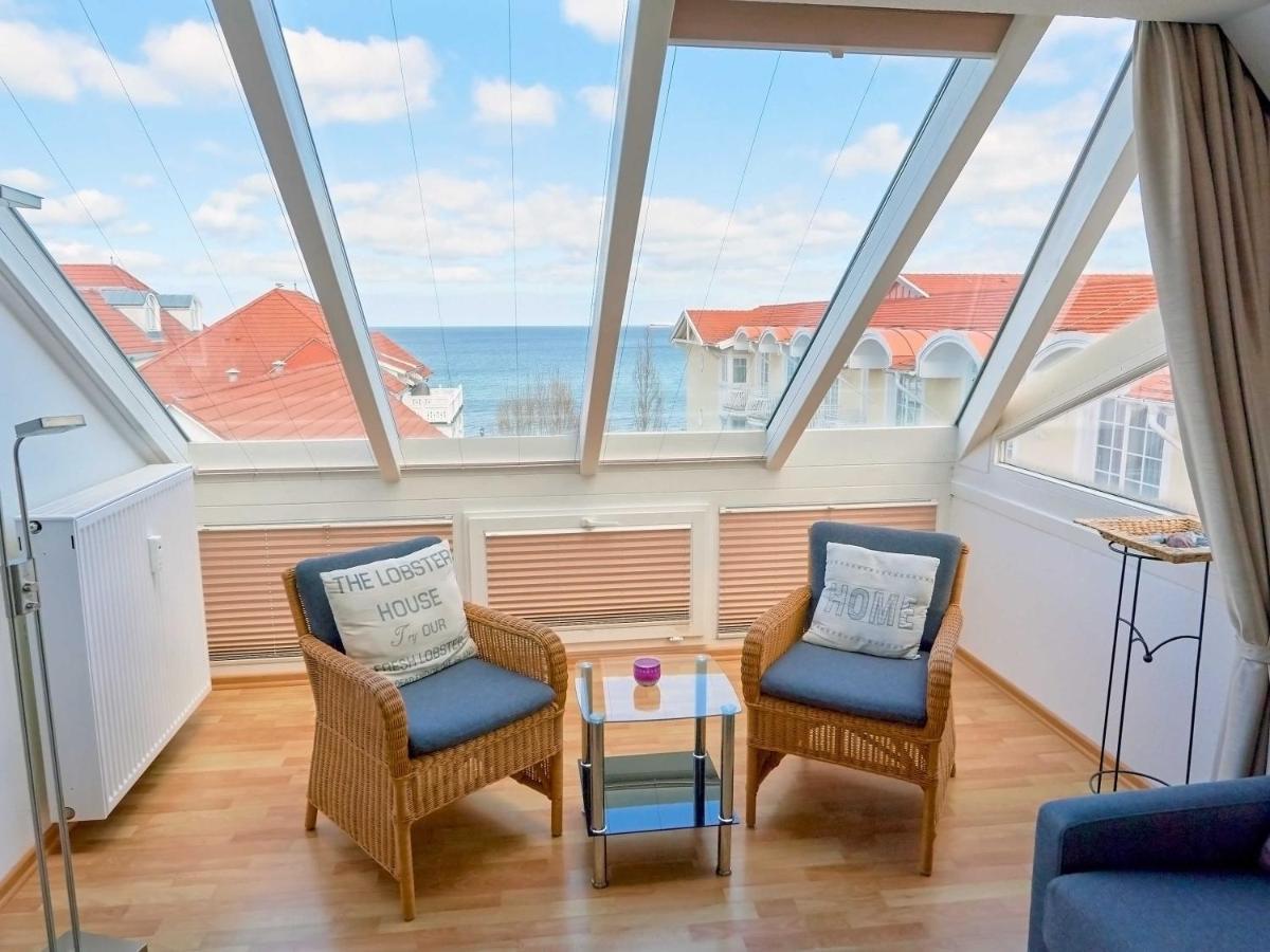 Apartmenthaus Jahreszeiten - Meerblick-Fewo 28 Binz Kültér fotó